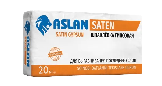 Финишная шпаклёвка Aslan SATEN 20кг