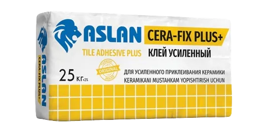 Клей плиточный Aslan CERA-FIX PLUS+ 25кг