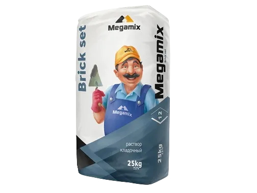 Кладочная смесь MegaMix Brick set 25кг