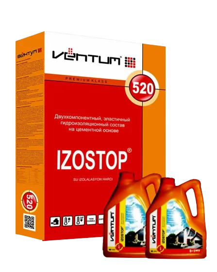 Двухкомпонентная Гидроизоляция VENTUM IZOSTOP