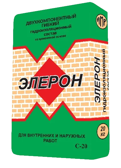Двухкомпонентная гидроизоляция "Элерон" С-20