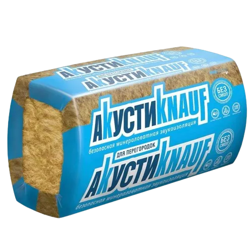 Шумоизоляция Knauf АкустиКнауф Плита 50х610х1230мм