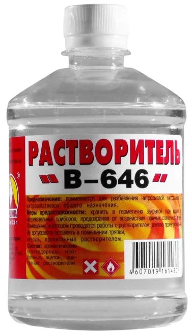 Растворитель Universal, вершина В 646, 0,25 л