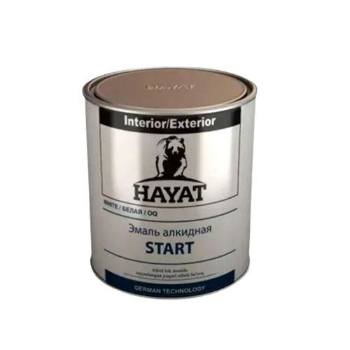 Эмаль HAYAT START (белая) 3 кг банка