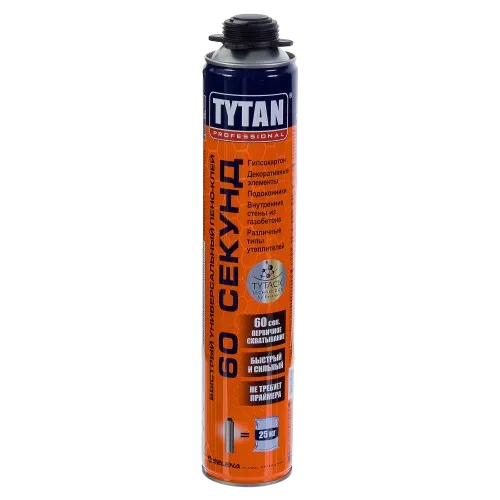 TYTAN 60 СЕКУНД Пена-клей универсальный