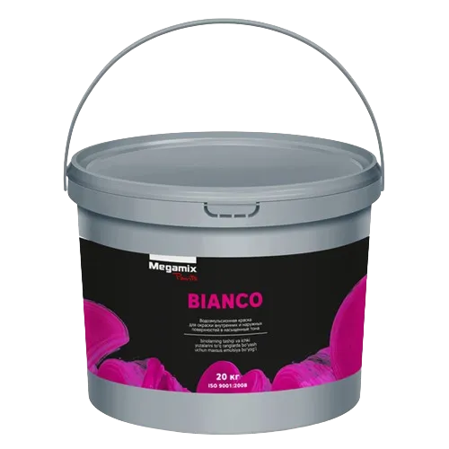Краска водоэмульсионная BIANCO для внутр. и наруж. работ 20кг