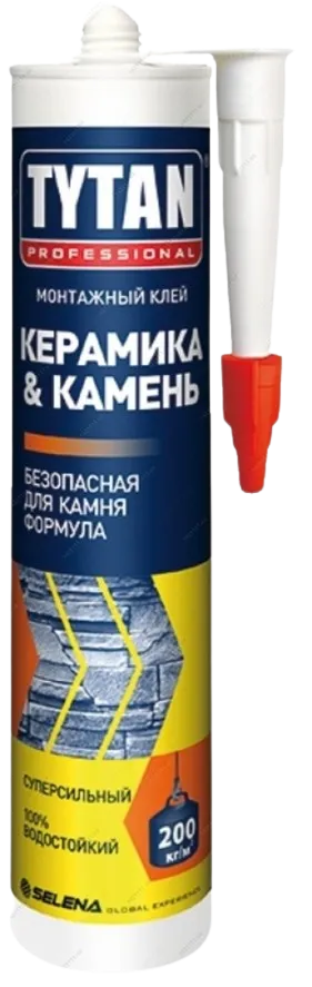 Клей монтажный «TYTAN WB-32» керамика & камень (310мл.)
