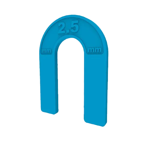 Система выравнивания плитки Подкова многоразовая 2,5 мм DECOR 50 шт