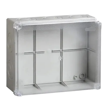 Коробка Км41330 Распаячная Для О/П 100х100х50 Мм Ip55 (Ral7035, Гермовводы Pg9 5 Шт)