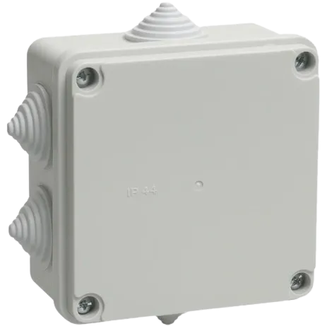 Коробка Распаячная Км41235 Для Открытой Проводки 85х85х40мм Ip44-Iek