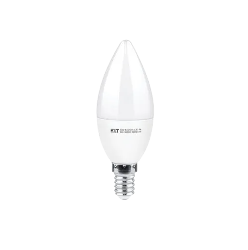 Светодиодная лампа LED Econom C37-M 6W 4000K ELT