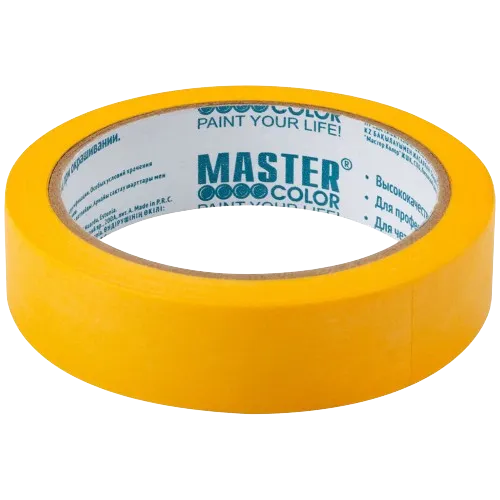 Малярный скотч Master Color 24мм/25м золотистый