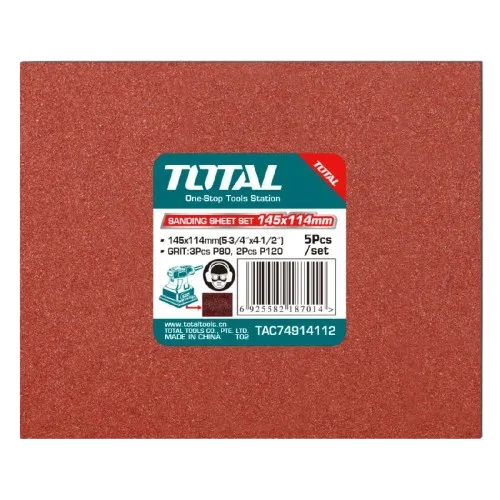 Набор Шлифовальных Листов Total Ttac74914112