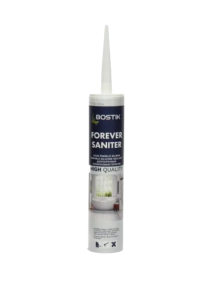 Bostik Forever Saniter - Долговременный прозрачный силиконовый герметик
