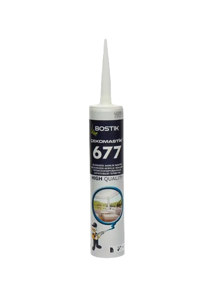 Bostik Cekomastik 677 - Акриловый герметик Белый