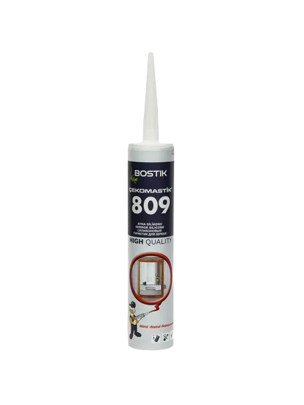 Герметик Bostik Çekomastik 809 - Силиконовый для монтажа зеркал