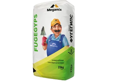 Шпаклевка MegaMix Fugegyps 25 кг