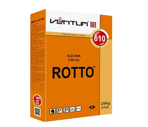 Штукатурка гипсовая «VENTUM» Rotto-610  25кг