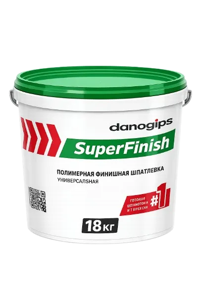 Danogips  Super Finish 28 кг — финишная шпаклёвка