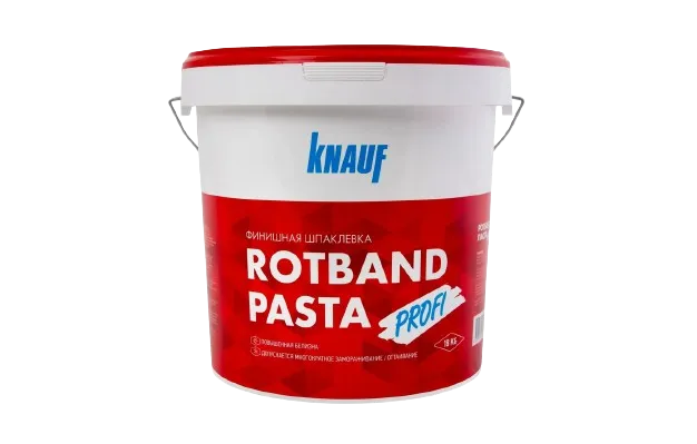 Шпаклевка готовая финишная Knauf Ротбанд Паста (18кг)