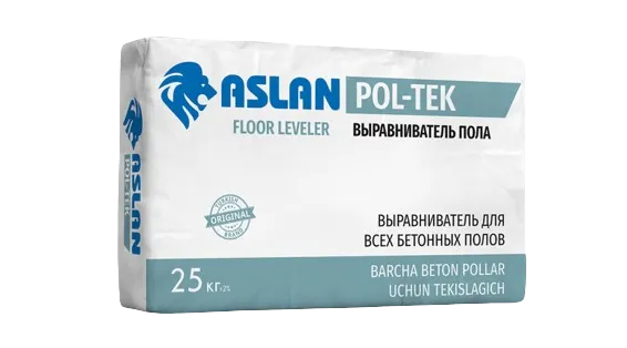 Ровнитель (наливной пол) Aslan Pol-tek 25кг